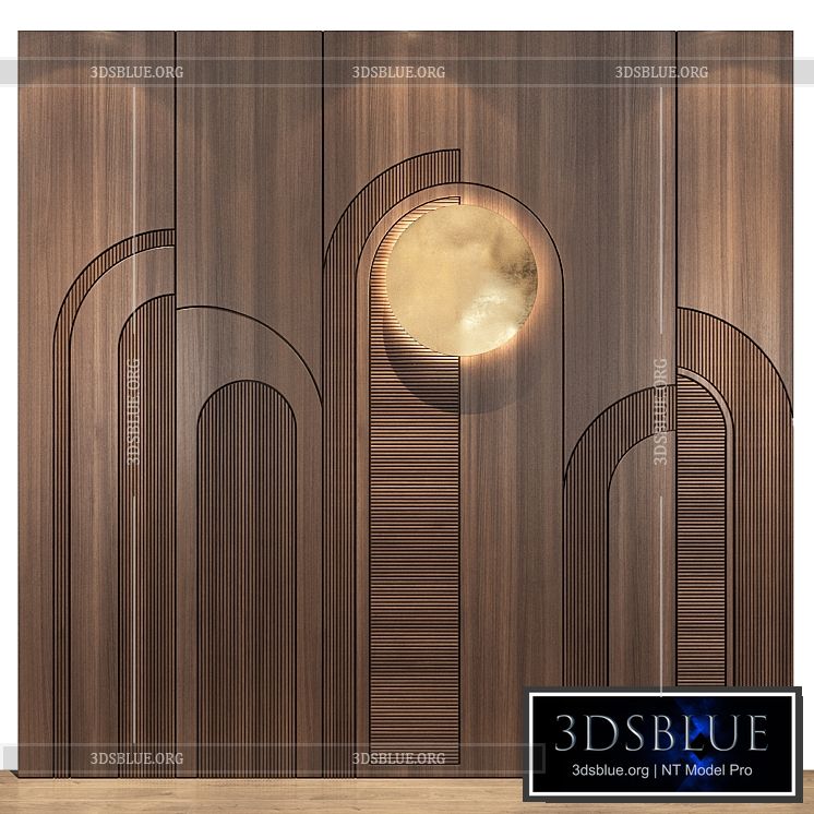 wall panels | set 125 3DS Max - thumbnail 3