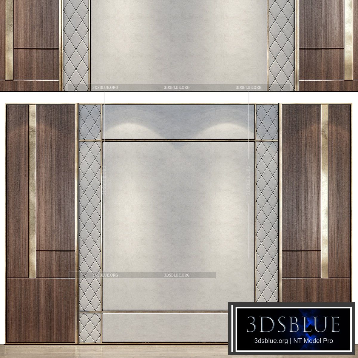 wall panels | set 143 3DS Max - thumbnail 3