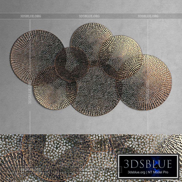 Wall Patterned 006 3DS Max - thumbnail 3