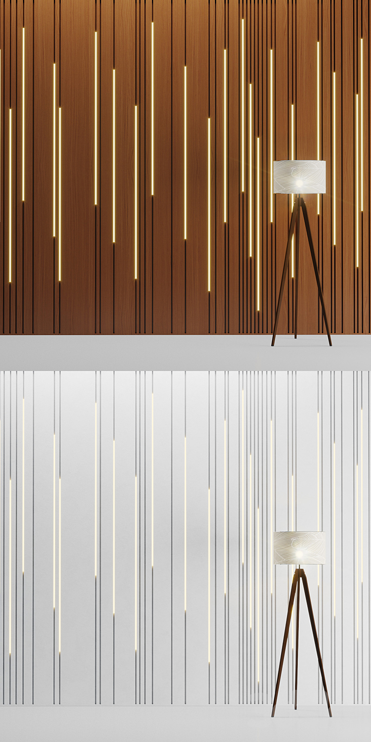 Wall Stripes 2 3DS Max - thumbnail 2