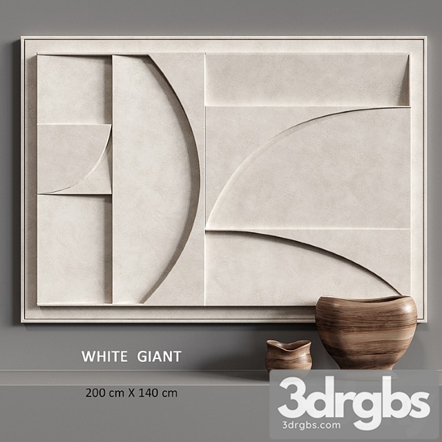 White Giant Set 3dsmax Download - thumbnail 1