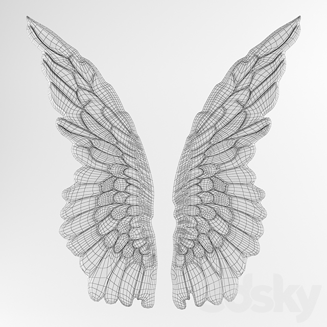 Wings 3DS Max Model - thumbnail 3