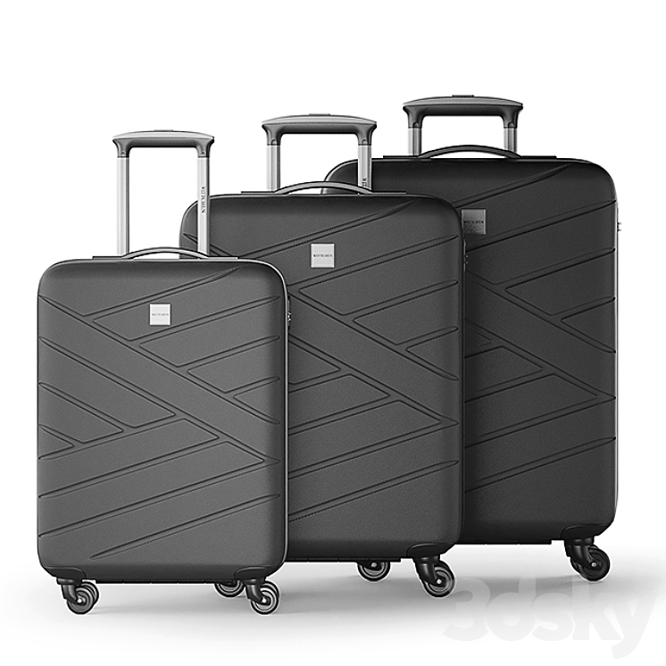 Wittchen Luggage Set 3DS Max - thumbnail 2