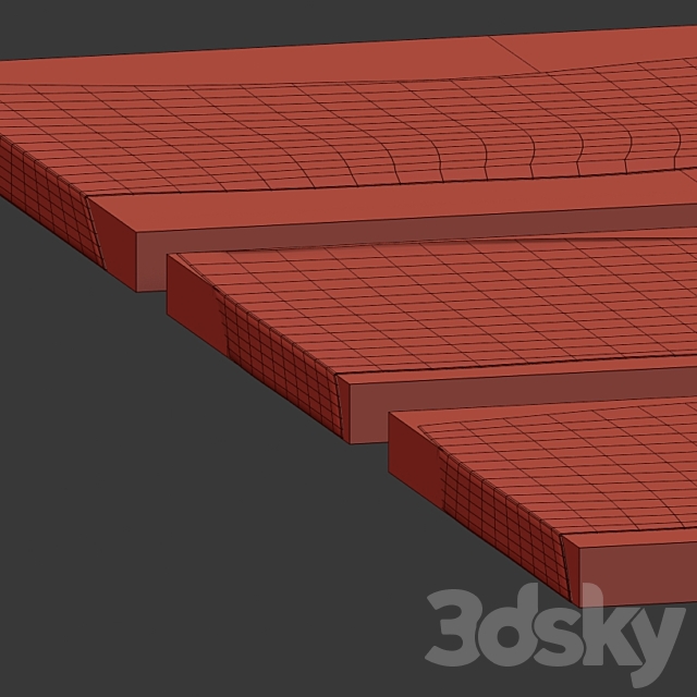 Wood and epoxy slabs. 3DS Max Model - thumbnail 3