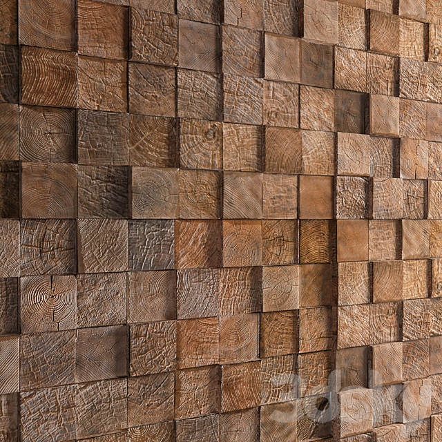 Wood panel 3ds Max - thumbnail 2