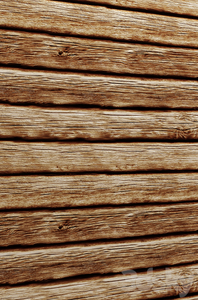 Wood panel 3DS Max Model - thumbnail 2