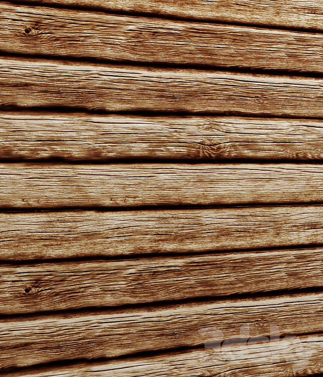 Wood panel 3DS Max Model - thumbnail 3