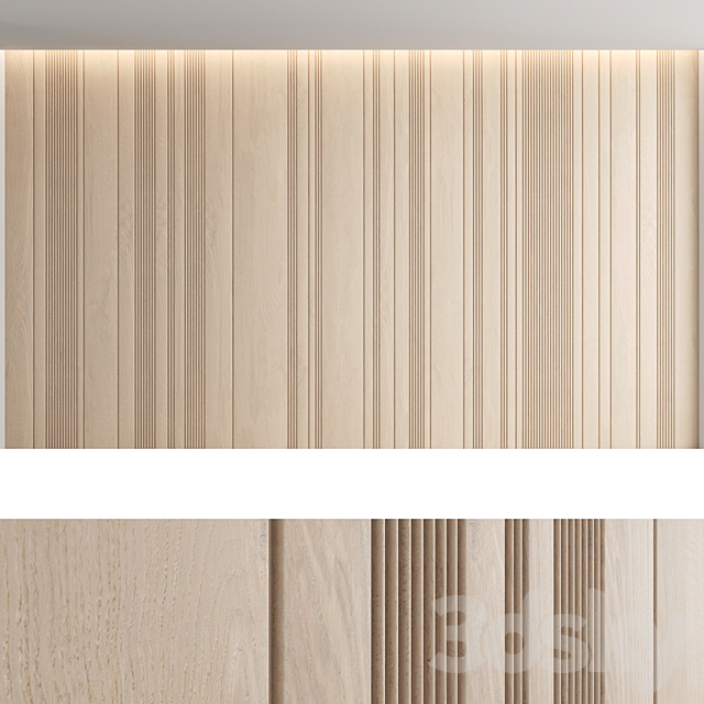 Wood panels_set3 3DS Max Model - thumbnail 2