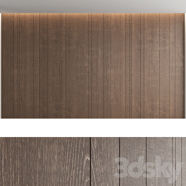 Wood panels_set5 3DS Max Model - thumbnail 5