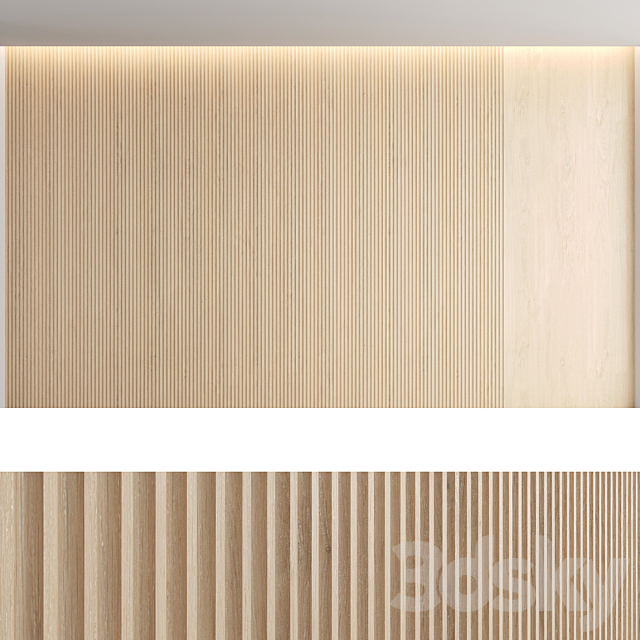 Wood panels_set7 3DS Max Model - thumbnail 2