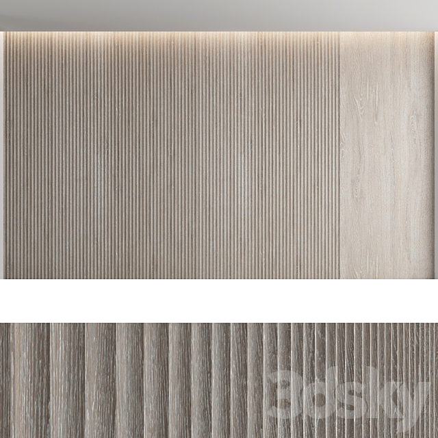 Wood panels_set7 3DS Max Model - thumbnail 3