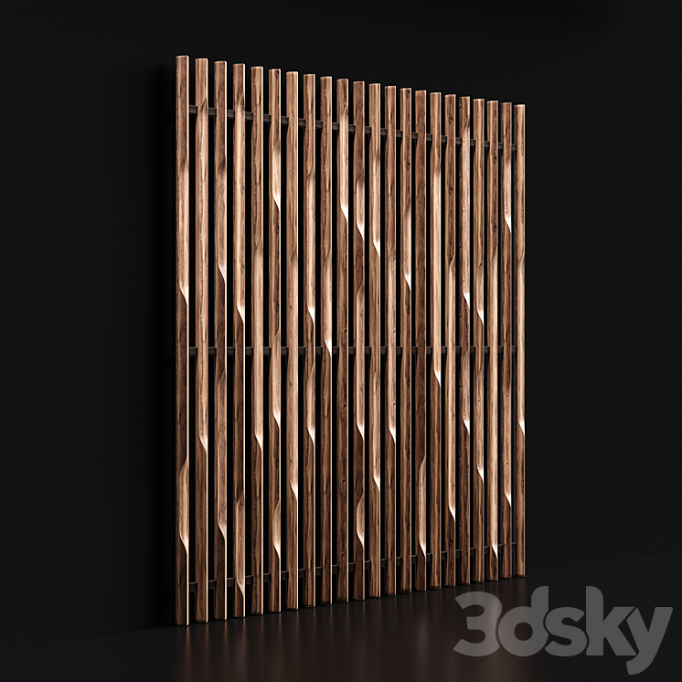 Wooden planks 3 3DS Max - thumbnail 2