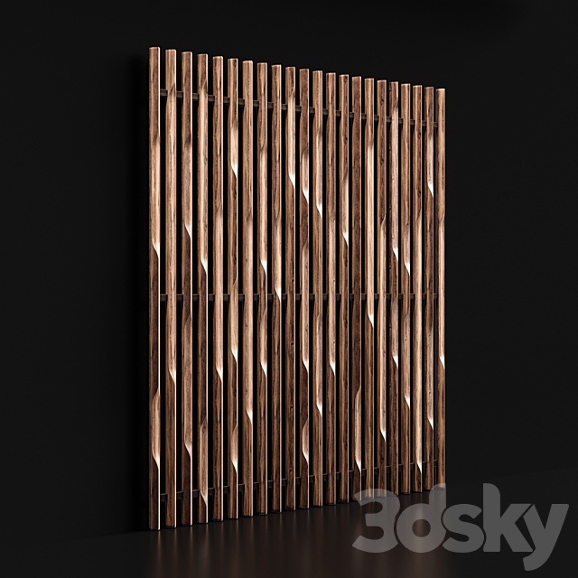 Wooden planks 3 3DSMax File - thumbnail 2