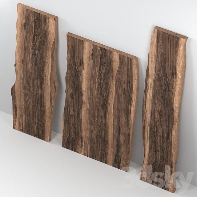 Wooden slabs 3DSMax File - thumbnail 4