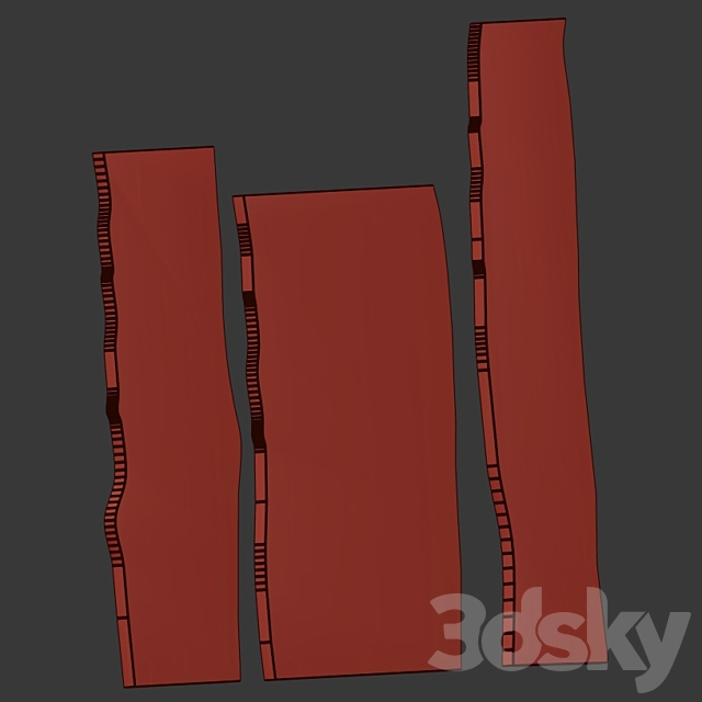 Wooden slabs 3DSMax File - thumbnail 5