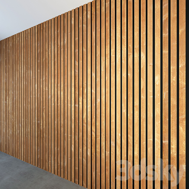 Wooden slats 2 3DSMax File - thumbnail 2