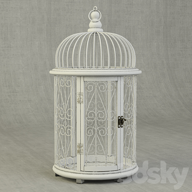 Zaida Decorative Cage _ ZARA HOME 3ds Max - thumbnail 1