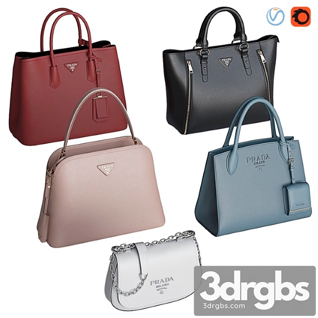 Bag set 9. prada collection 2 - thumbnail 1