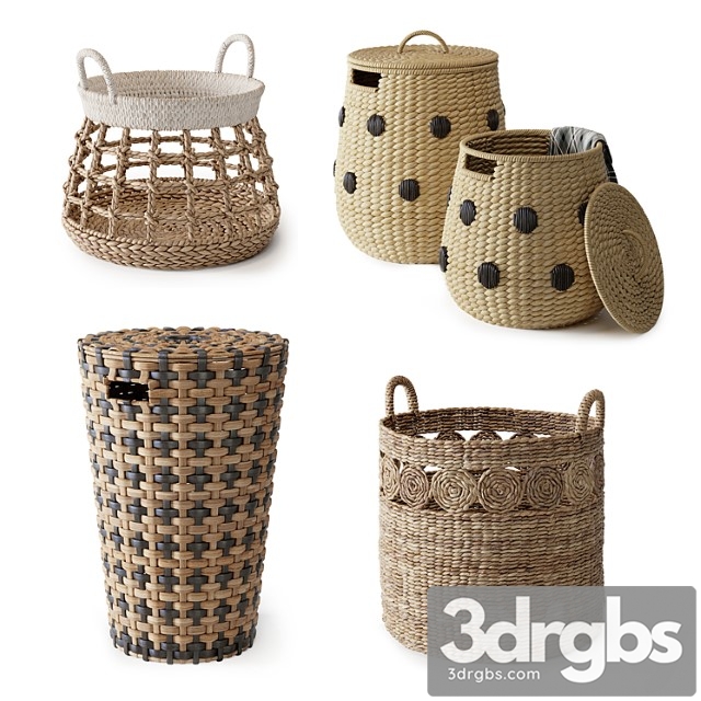 Baskets set 05 - thumbnail 1