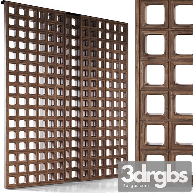 Bogart decorative sliding partition from mezzo - thumbnail 1