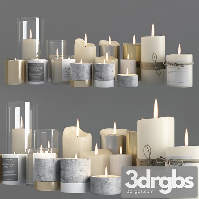 Candle set - thumbnail 1