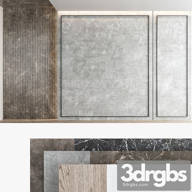 Decorative wall panel set 67 - thumbnail 1