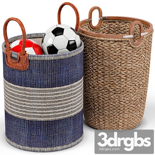 Huntington, seagrass baskets - thumbnail 1