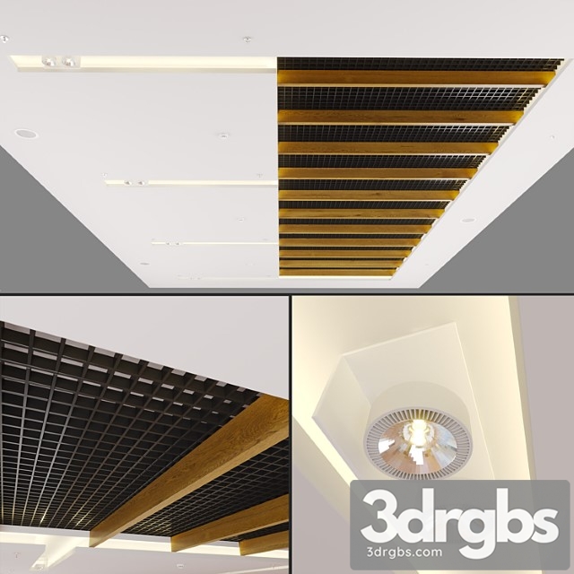 Modern ceiling - thumbnail 1