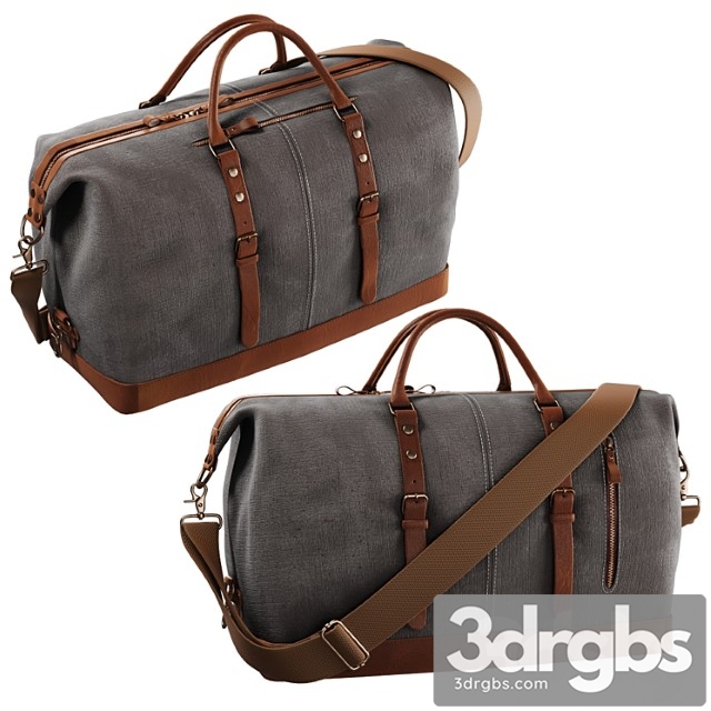 S-zone trim travel tote duffel shoulder handbag weekend bag - thumbnail 1