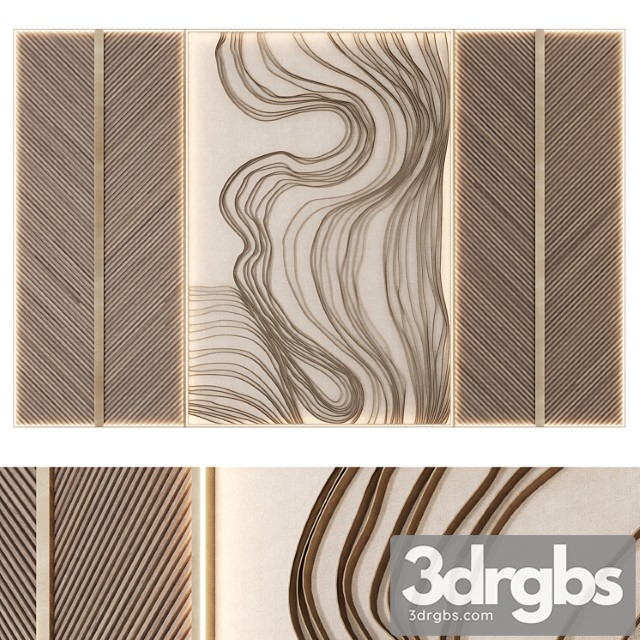 Wall decor waves 2 - thumbnail 1