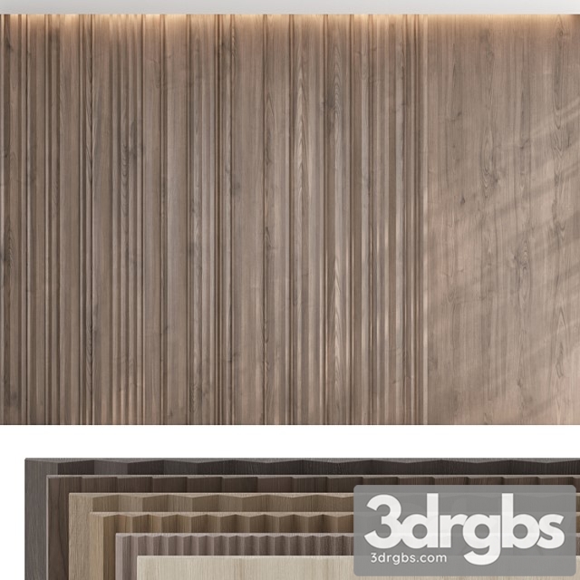 Wood panel set v05 - thumbnail 1