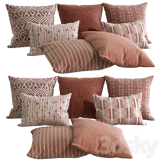 07 Pillow Decor 3ds Max - thumbnail 1