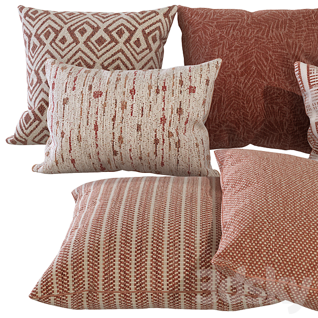 07 Pillow Decor 3ds Max - thumbnail 2