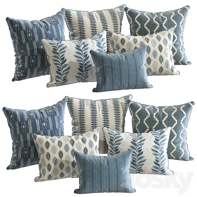 23 Pillow Decor 3ds Max - thumbnail 1