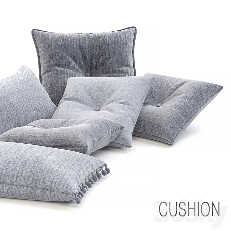 Cushion 3DS Max - thumbnail 2