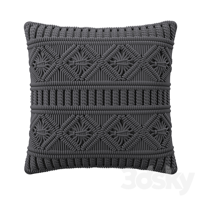 Cushions 3DS Max Model - thumbnail 4