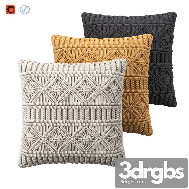 Cushions 3dsmax Download - thumbnail 1