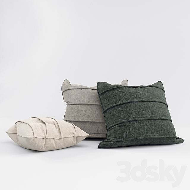 Cushions 3DSMax File - thumbnail 2