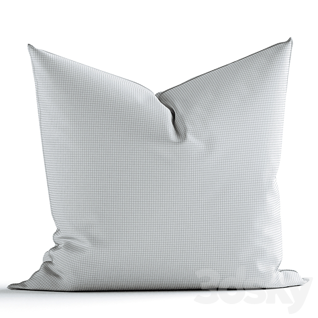 Decoration Pillows 3 Color set 3ds Max - thumbnail 2