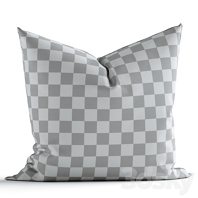 Decoration Pillows 3 Color set 3ds Max - thumbnail 3