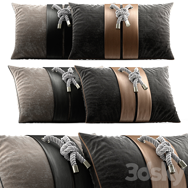 Decorative Pillow # 1 3DS Max - thumbnail 1