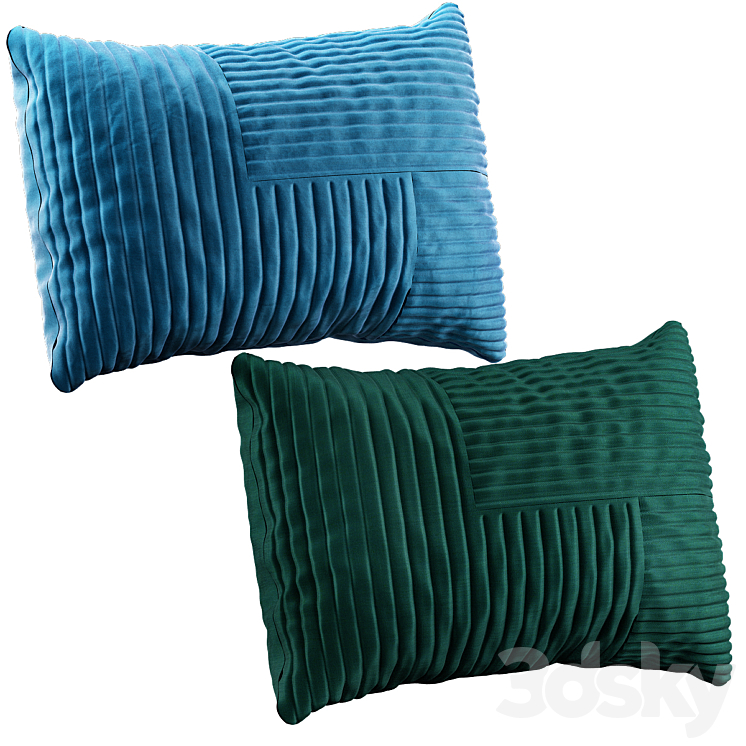 Decorative Pillow # 41 3DS Max Model - thumbnail 1