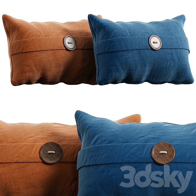 Decorative Pillow # 45 3ds Max - thumbnail 1