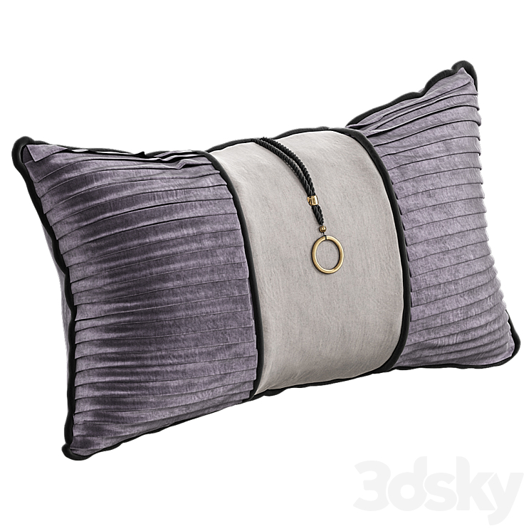 Decorative Pillow # 57 3DS Max Model - thumbnail 1