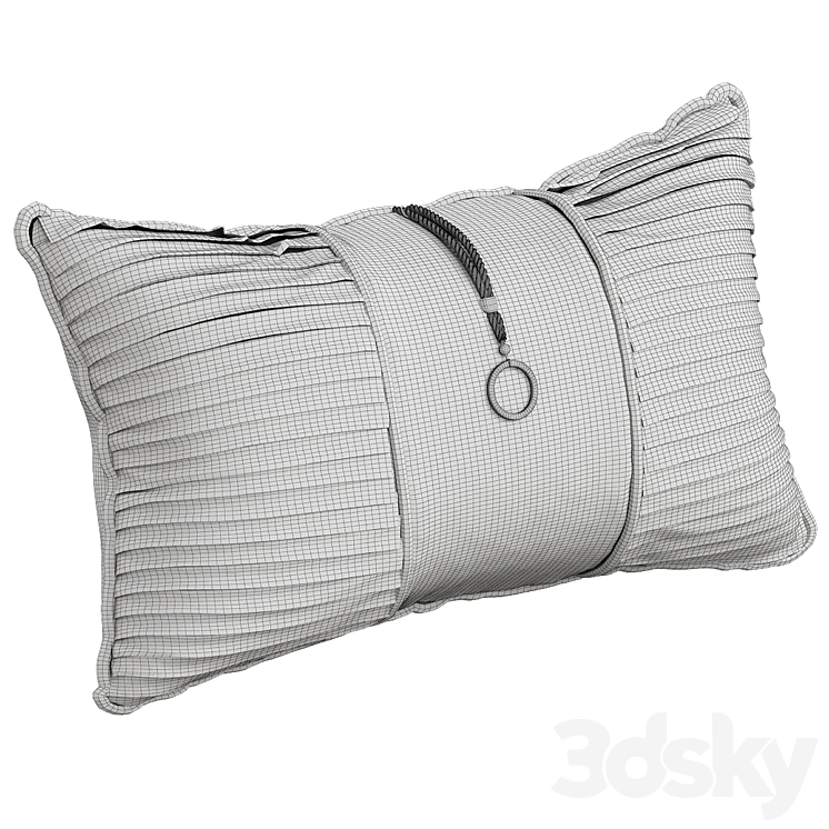 Decorative Pillow # 57 3DS Max Model - thumbnail 2