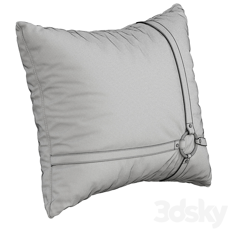 Decorative Pillow # 59 3DS Max Model - thumbnail 2