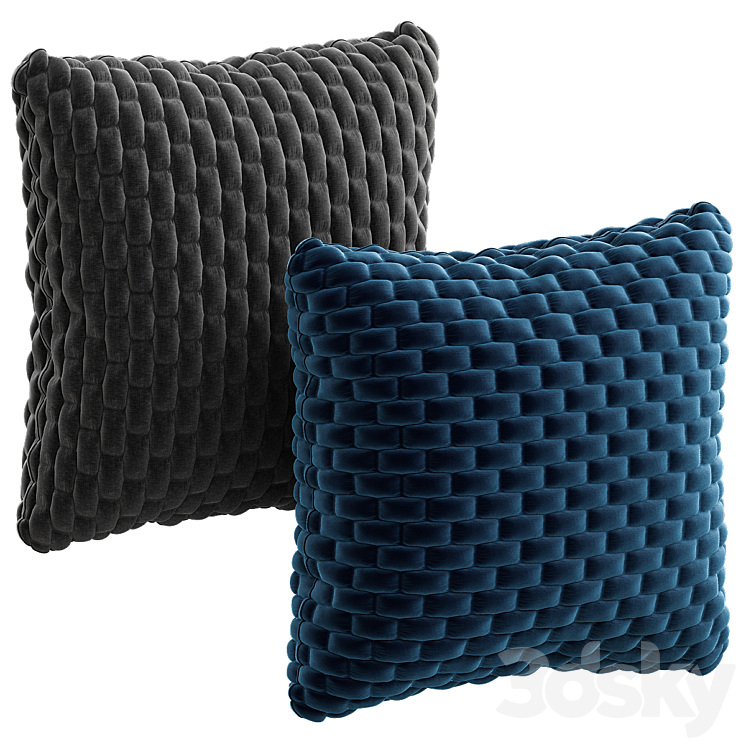 Decorative Pillow ?63 3DS Max - thumbnail 1