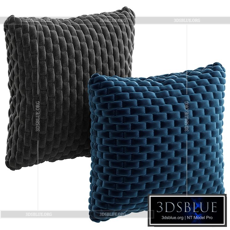 Decorative Pillow ?63 3DS Max - thumbnail 3