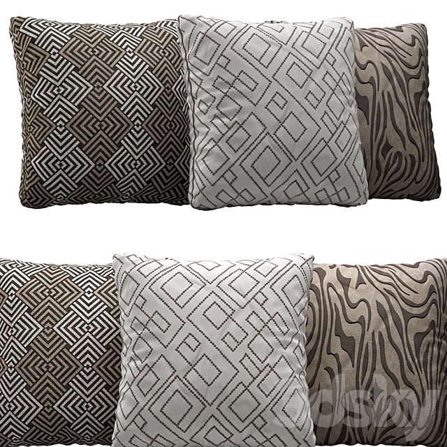 Decorative Pillow # 74 3DSMax File - thumbnail 1