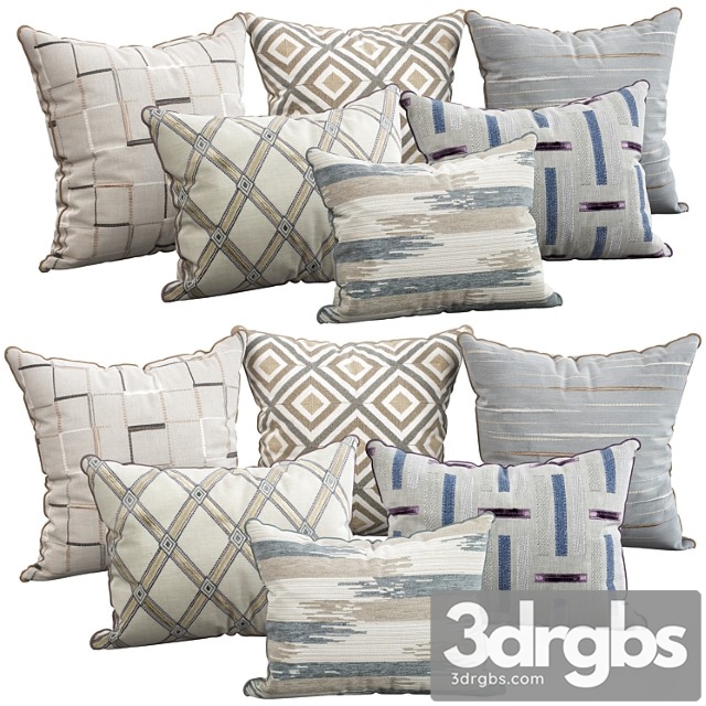 Decorative Pillows 104 3dsmax Download - thumbnail 1